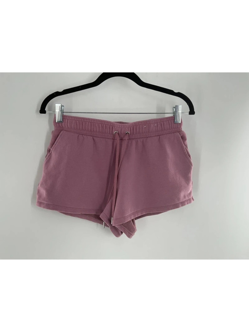 Auden women’s small sweats shorts short purple 058